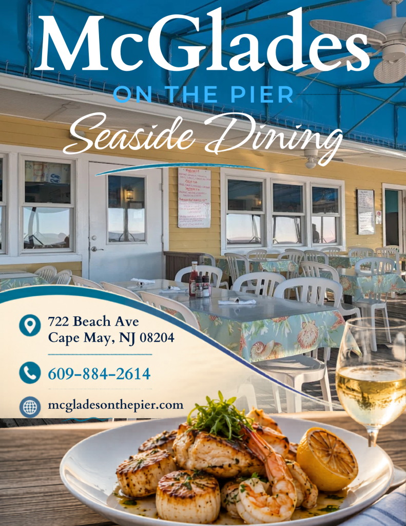 McGlade's On The Pier coupon for Cape May, NJ restaurants
