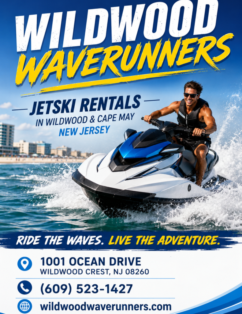 Wildwood Wave Runners jet ski rental in Wildwood NJ