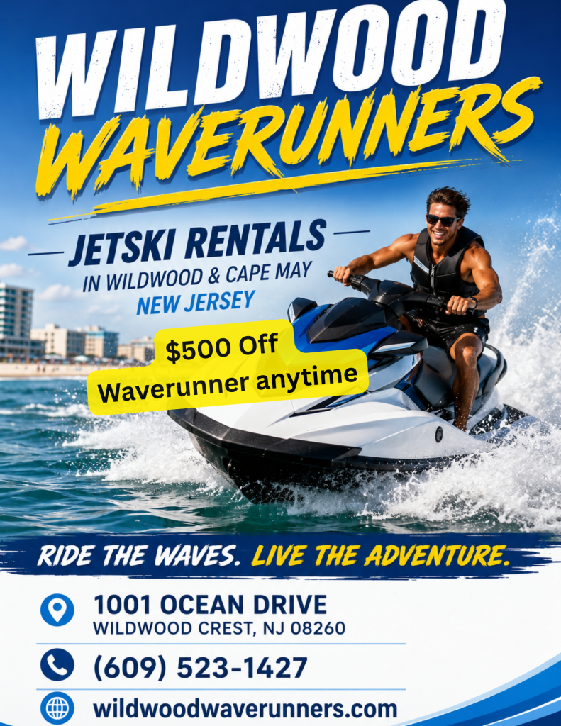 Wildwood Wave Runners jet ski rental in Wildwood, NJ